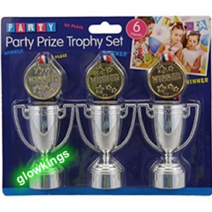Winner Medals and Trophy Set